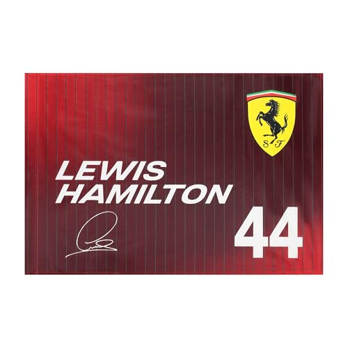 Scuderia Ferrari F1 Lewis Hamilton Fahne - Rot - 60 x 90 CM Scuderia Ferrari F1 Lewis Hamilton Fahne - Rot - 60 x 90 CM von Ferrari