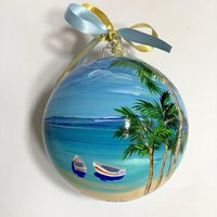 Urlaubsandenken Aus Cancun, Riviera Maya, Mexiko, Personalisiertes Ornament. Unvergessliche Reise, Sammlung Von Souvenirs Aller Welt von FerrariSoniArt
