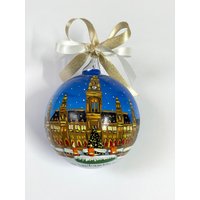 Wiener Weihnachtsmärkte, Reiseerinnerung Mit Freundin. Weihnachtsnachtlandschaft, Sentimentales Souvenir Für Paare von FerrariSoniArt