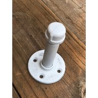 Schiffe 2-3 Tage, Bekleidungsständer - Industriepfeife Weiß Lackiert von FerreroArtDesign