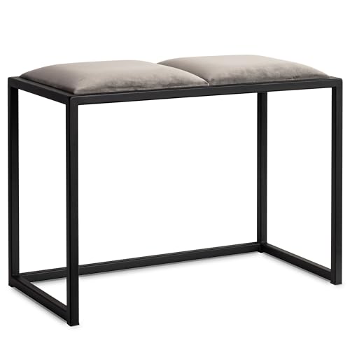 FERRO modern design Flur Sitzbank Polsterbank Elena 64,5 cm - Flurbank Sitz - Sitztruhe - Sitzbänke - Sitzbank Ohne Lehne - Handgefertigt von FERRO modern design