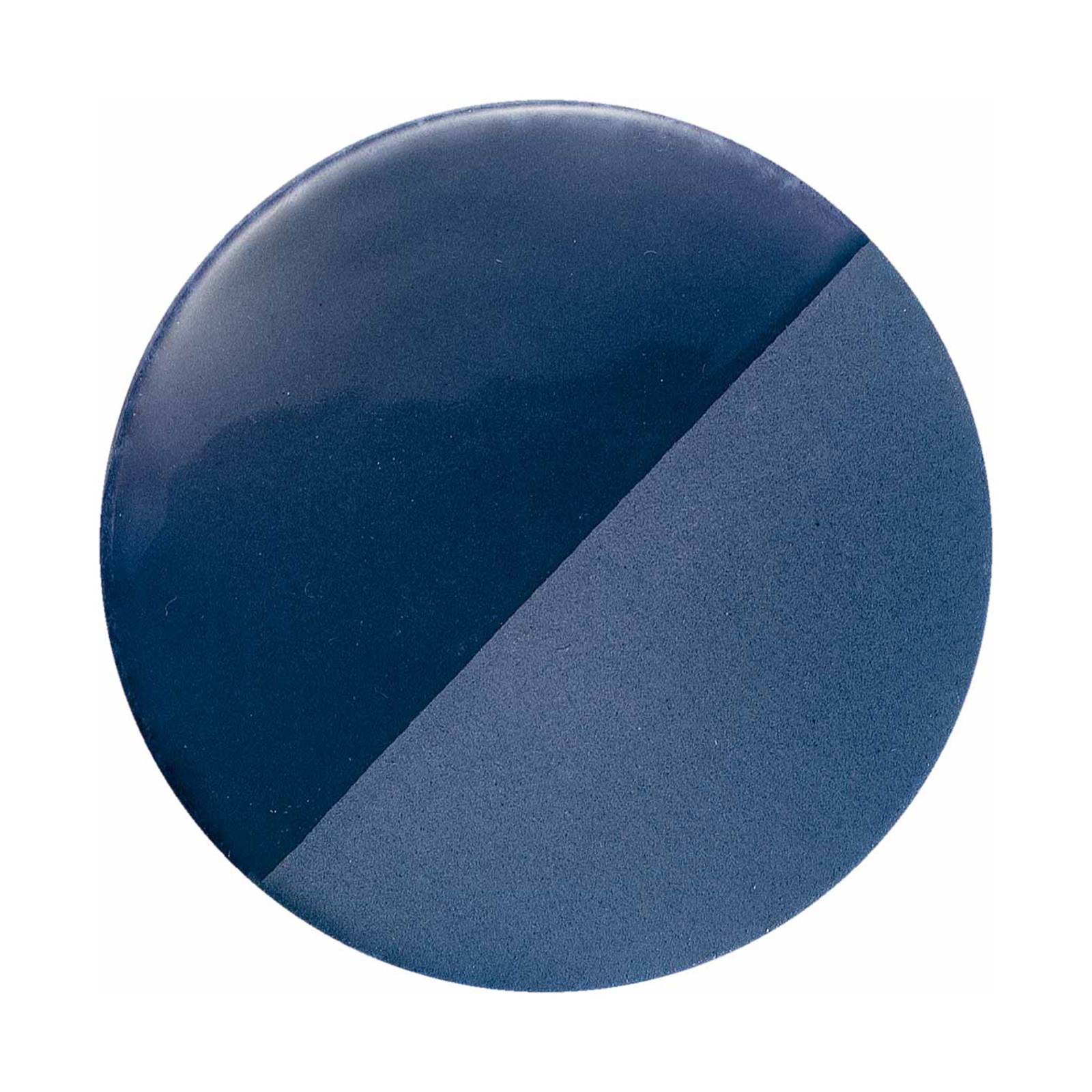 Hängeleuchte Caxixi aus Keramik, blau von Ferroluce