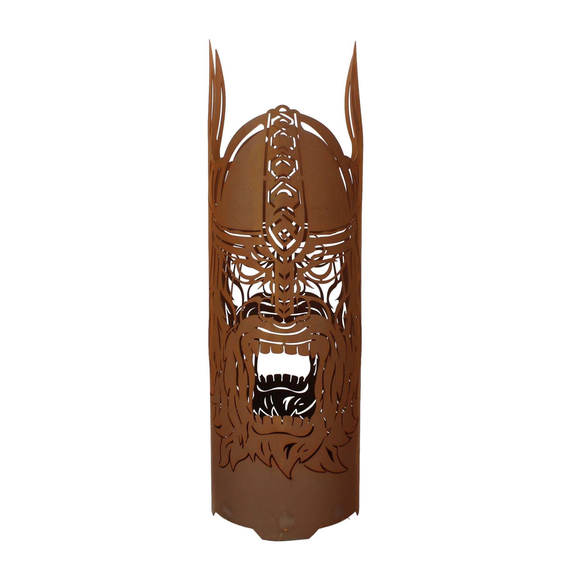 Ferrum Feuerkorb Ragnarök Wikinger Edelrost 5-0400 von Ferrum Art Design GmbH & Co. KG