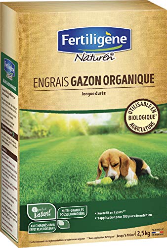 NATUREN ENGRAIS GAZON ORGANIQUE LONGUE DUREE 2.5KG NATGAZ1C von Fertiligène
