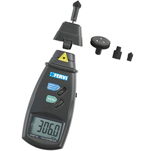 Digitaler Tachometer, optisch und mit Kontakt EDI C070 Digitaler Tachometer, optisch und mit Kontakt EDI C070 von Fervi