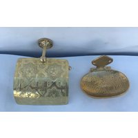 Badezimmer Set. Das Set Handgemachte Toilettenpapierhalter Und Messing Seifenschale Badezimmer Set. Das Set Handgemachte Toilettenpapierhalter Und Messing Seifenschale von Feshandmade