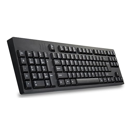 Ergonomische Tastatur Linkshänder Tastatur für Linkshänder Ergonomisches Design Tastatur in voller Größe Doppelte USB-Schnittstelle Verbessert die Arbeitseffizienz von Fesjoy