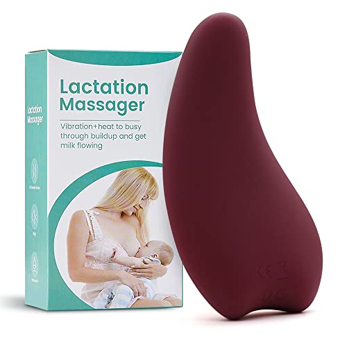 Fesjoy Wärmendes Laktationsmassagegerät Weiches Silikon-Brustmassagegerät zum Stillen Wärme + Vibration für vers fte Kanäle Verbesserter Milchfluss nach der Geburt Fesjoy Wärmendes Laktationsmassagegerät Weiches Silikon-Brustmassagegerät zum Stillen Wärme + Vibration für vers fte Kanäle Verbesserter Milchfluss nach der Geburt von Fesjoy