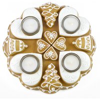 Adventskranz Aus Lebkuchen 26 cm/850 G von FestKeksShop