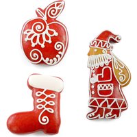 Nikolaus Set Aus Lebkuchen Nikolausstiefel, Nikolaus, Roter Apfel Im Geschenkkarton | 22.5 16.55.5 cm Personalisierbar Nikolaus Set Aus Lebkuchen Nikolausstiefel, Nikolaus, Roter Apfel Im Geschenkkarton | 22.5 16.55.5 cm Personalisierbar von FestKeksShop