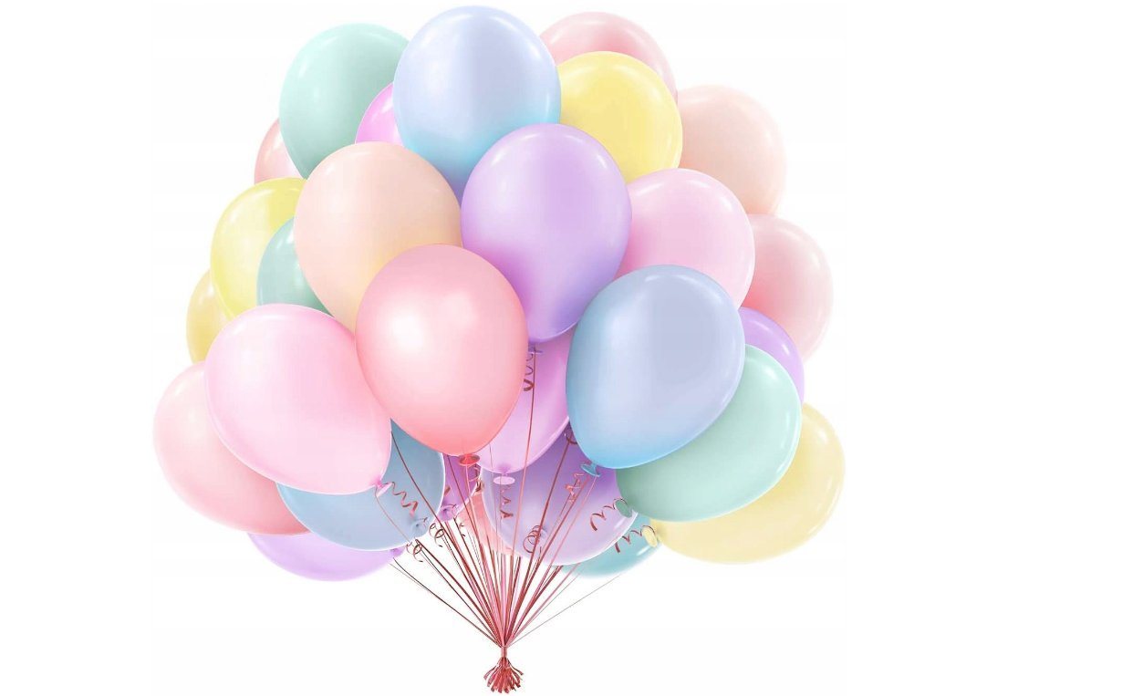 Festivalartikel Airwalker-Ballons 50 STÜCK Neue Balloons Luftballoons 27cm Matt Set XXL ! von Festivalartikel