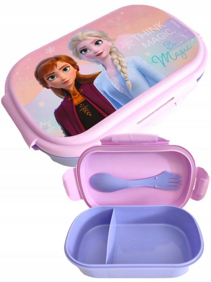 Festivalartikel Lunchbox Frozen Lunchbox + Besteck, 2 Fächer, Anna & Elsa, 20x12x6,5cm Festivalartikel Lunchbox Frozen Lunchbox + Besteck, 2 Fächer, Anna & Elsa, 20x12x6,5cm von Festivalartikel