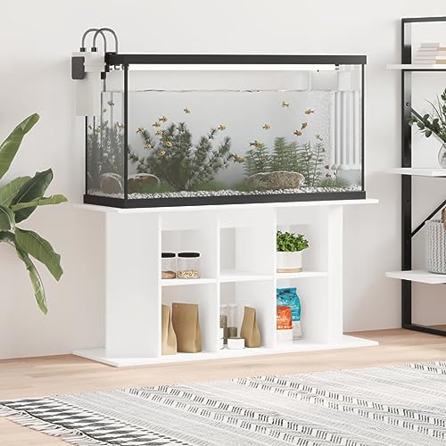 Festnight Aquarium Unterschrank Aquariumständer Aquarienschrank Aquarium Mit Unterschrank Aquarienschrank holz-Weiß-120 x 40 x 60 cm von Festnight