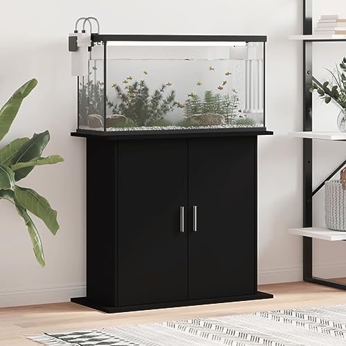 Festnight Aquarium Unterschrank Aquariumständer Schwarz Aquarium Mit Unterschrank Aquarium Stand Aquarium Tisch 81 x 36 x 73 cm Holzwerkstoff Ständer für Aquarium Festnight Aquarium Unterschrank Aquariumständer Schwarz Aquarium Mit Unterschrank Aquarium Stand Aquarium Tisch 81 x 36 x 73 cm Holzwerkstoff Ständer für Aquarium von Festnight
