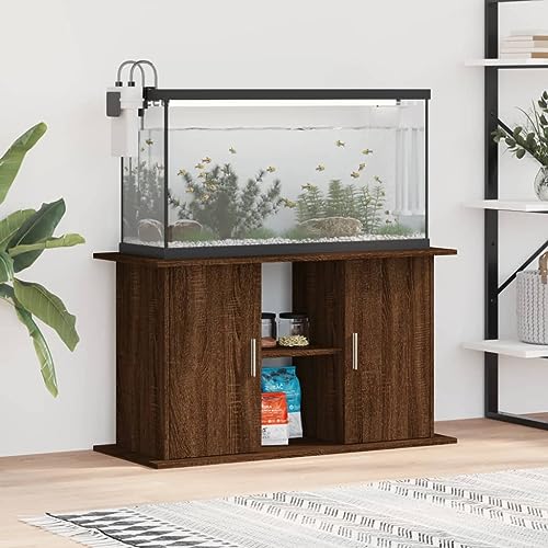 Festnight Aquarium Unterschrank mit Stauraum Aquariumständer 101 x 41 x 58 cm Aquariumschrank mit Fächer Braune Eiche Aquarium Mit Unterschrank Aquarium Stand Aquarium Tisch Ständer für Aquarium Holz Festnight Aquarium Unterschrank mit Stauraum Aquariumständer 101 x 41 x 58 cm Aquariumschrank mit Fächer Braune Eiche Aquarium Mit Unterschrank Aquarium Stand Aquarium Tisch Ständer für Aquarium Holz von Festnight