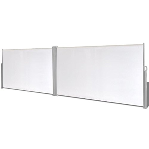 Festnight Ausziehbare Seitenmarkise Sichtschutz Windschutz Markise Sonnenschutz Sichtschutz Windschutz 160x600 cm Creme Festnight Ausziehbare Seitenmarkise Sichtschutz Windschutz Markise Sonnenschutz Sichtschutz Windschutz 160x600 cm Creme von Festnight