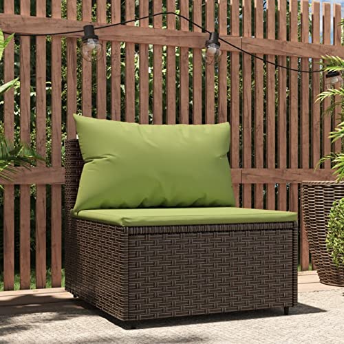 Festnight Balkon Sofa Rattan 2 Sitzer Gartensofa Balkonmöbel Keiner Balkon Garten Lounge Gartenmöbel Set Klein Gartenlounge Loungemöbel Terrasse Terrassenmöbel von Festnight