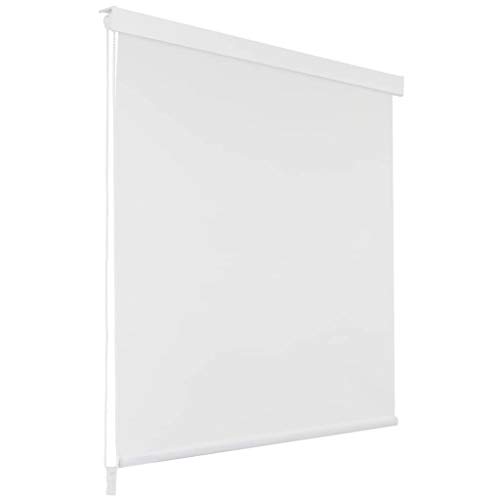 Festnight Duschrollo Eva Duschvorhang Wasserfest Schnelltrocknend Dusche Rollo Badewannenvorhang 120 x 240 cm Weiß Festnight Duschrollo Eva Duschvorhang Wasserfest Schnelltrocknend Dusche Rollo Badewannenvorhang 120 x 240 cm Weiß von Festnight
