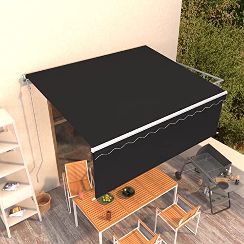 Festnight Elektrische Markise 4x3 m Gelenkarmmarkise 300 Breit Automatisch Sonnenmarkise Terrasse Gelenkmarkise mit Handkurbel Volant Kassettenmarkise Elektrisch Terassenmarkise Außen Festnight Elektrische Markise 4x3 m Gelenkarmmarkise 300 Breit Automatisch Sonnenmarkise Terrasse Gelenkmarkise mit Handkurbel Volant Kassettenmarkise Elektrisch Terassenmarkise Außen von Festnight