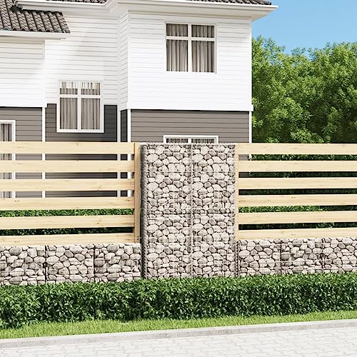 Festnight Gabione 150x100x30 cm Gabionenkorb Steingabionen Gabionenwand Steinkorb Wand Drahtkorb Dekorative Zäune Gabionen Zaun Metall Gartendeko Festnight Gabione 150x100x30 cm Gabionenkorb Steingabionen Gabionenwand Steinkorb Wand Drahtkorb Dekorative Zäune Gabionen Zaun Metall Gartendeko von Festnight
