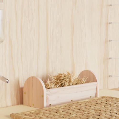 Festnight Heuraufe für Kaninchen,Heuspender aus Holz Kaninchen-Heuspender Heuraufe Meerschweinchen Heuspender 28x10x10 cm Massivholz Tanne Festnight Heuraufe für Kaninchen,Heuspender aus Holz Kaninchen-Heuspender Heuraufe Meerschweinchen Heuspender 28x10x10 cm Massivholz Tanne von Festnight