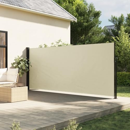 Festnight Seitenmarkise Ausziehbar 180x600 cm Sichtschutz Garten Sonnenschutz Terrasse Windschutz Sichtschutz Balkon Seitenwand Seitenrollo Außen Creme Festnight Seitenmarkise Ausziehbar 180x600 cm Sichtschutz Garten Sonnenschutz Terrasse Windschutz Sichtschutz Balkon Seitenwand Seitenrollo Außen Creme von Festnight