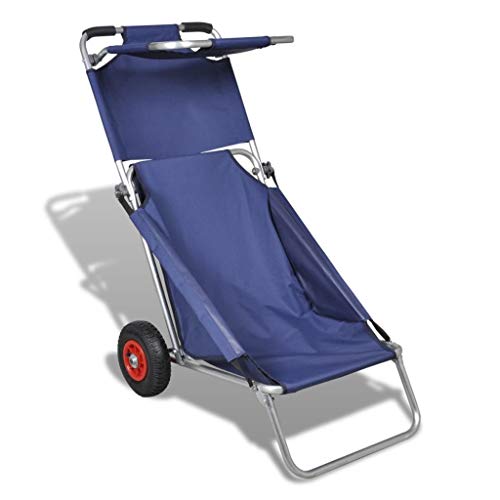 Festnight Strandwagen mit Rädern Strandwagen Klappbar Tragbar Klappbar Strandwagen Liege Strandstuhl Mit Rädern Strandwagen Transportwagen Mit Rollen Faltbar Blau Festnight Strandwagen mit Rädern Strandwagen Klappbar Tragbar Klappbar Strandwagen Liege Strandstuhl Mit Rädern Strandwagen Transportwagen Mit Rollen Faltbar Blau von Festnight