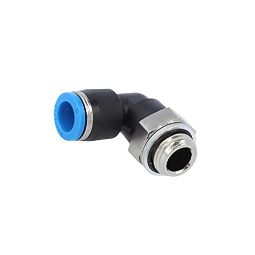 186120 Steckverbindung 90° Winkel Eingangsgewinde: G 1/4" außen 8mm FESTO von Festo