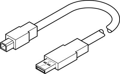 Festo 1501332 Modell nebc-u1g-k-1.8-n-u2g Programmierung Kabel von Festo