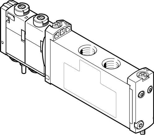 VUVG-S14-T32C-AZT-G18-1T1L (573464) Magnetventil Ventilfunktion:2x3/2 geschlossen monostabil von Festo