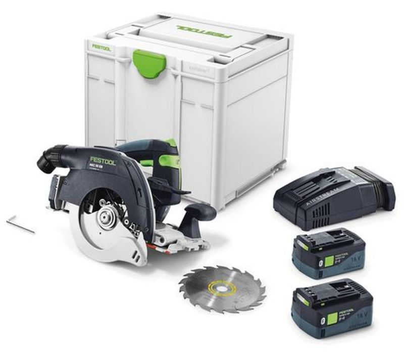 Festool Akku-Handkreissäge HKC 55 5,0 EBI-Plus-SCA - 577678 von Festool 18 V