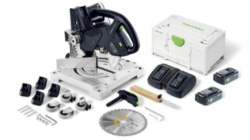 Festool Akku-Leistensäge SYMC 70 4,0 EBI-Plus SYMMETRIC – 577464 von Festool 18 V