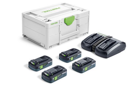 Festool Energie-Set SYS 18V 4x4,0/TCL 6 DUO - 577104 von Festool Akku Push 24 Z