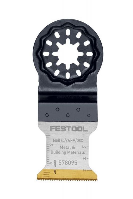 Festool Carbide-Sägeblatt MSB 40/32/HM/OSC - 578095 von Festool Stichsägeblätter