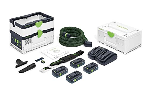 Festool Akku-Absaugmobil CTLC SYS HPC 4,0 I-Plus CLEANTEC (mit Hauptfilter, Filtersack, Saugschlauch mit Winkeldrehausgleich, Polsterdüse, Fugendüse, Tragegurt, Sauger-Fernbedienung, Energie-Set) Festool Akku-Absaugmobil CTLC SYS HPC 4,0 I-Plus CLEANTEC (mit Hauptfilter, Filtersack, Saugschlauch mit Winkeldrehausgleich, Polsterdüse, Fugendüse, Tragegurt, Sauger-Fernbedienung, Energie-Set) von Festool