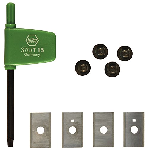 FESTOOL Ersatzwendeplatten zu Nutfräser 20 x 12 x 1,5 mm, Inhalt 4 Stück,491392 von Festool