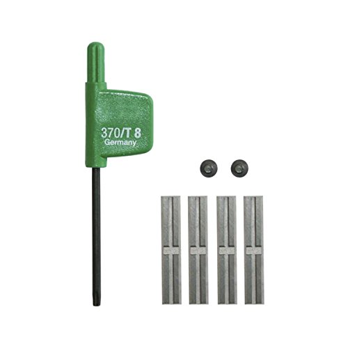 FESTOOL Ersatzwendeplatten zu Nutfräser 20 x 4,1 x 1,1 mm, Inhalt 4 Stück,491386 von Festool