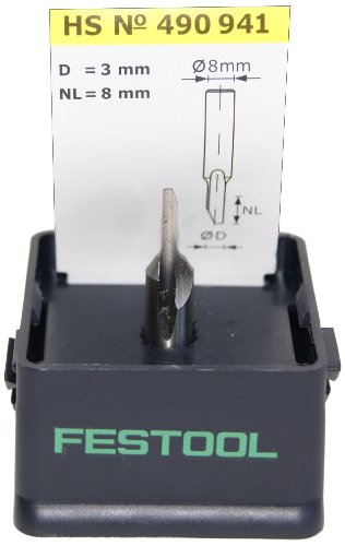 Festool Nutfräser HS S8 D 3/8 von Festool