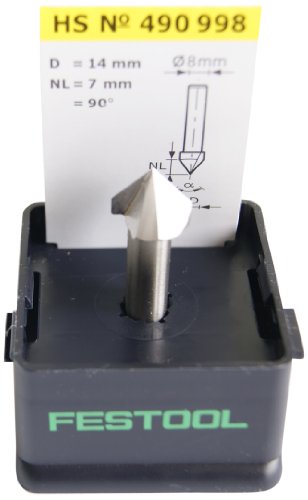 Festool V-Nutfräser HS S8 D14/7/90° von Festool