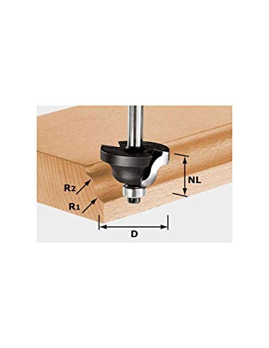 Festool Doppelradienfräser HW S8 D38,1/R6,35/R6,35 Festool Doppelradienfräser HW S8 D38,1/R6,35/R6,35 von Festool