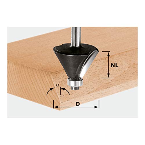 Festool Fasefräser HW S8 D25,7/25,7/15° von Festool