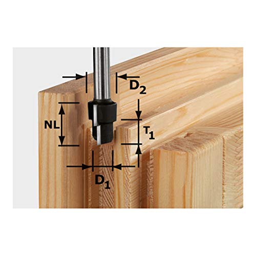 Festool Stufenfräser HW D16,3/12,3/9,3 S12 von Festool