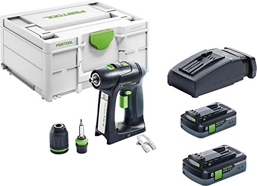 Festool 574738 Akku-Bohrschrauber, C 18 Li 5.2-plus von Festool
