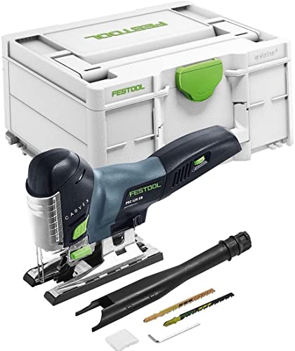 Festool Akku-Pendelstichsäge PSC 420 EB-Basic CARVEX (mit Stichsägeblatt-Set, Splitterschutz), im Systainer von Festool