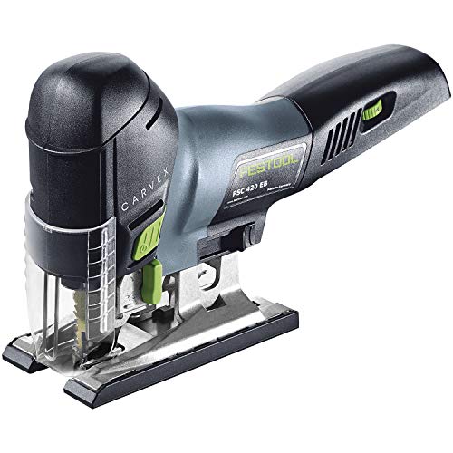Festool Akku-Pendelstichsäge PSC 420 EB-Basic CARVEX (mit Stichsägeblatt-Set, Splitterschutz), im Systainer von Festool
