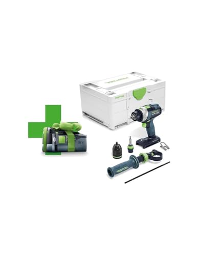 Festool 577053 TPC 18/4 I-Basic-5,0 Akku-Schlagbohrmaschine Schwarz Festool 577053 TPC 18/4 I-Basic-5,0 Akku-Schlagbohrmaschine Schwarz von Festool