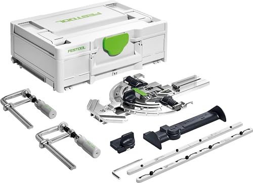 Festool Zubehör-Set SYS3 M 137 FS/2-Set (mit Winkelanschlag, Verbindungsstücke, Abweiser, Schraubzwingen, Rückschlagstopp, Kombi-Innensechskantschlüssel), im Systainer von Festool