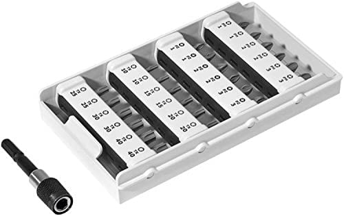 Festool Bit-Sortiment BITS + BHS 60 CE TL 24x (mit Bit PH 1, PH 2, PH 3, PZ 1, PZ 2, PZ 3, TX 10, TX 15, TX 20, TX 25, TX 30, TX 40, Schnellwechsel-Bithalter ) von Festool