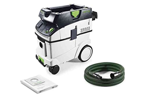 Festool Absaugmobil CTL 36 E CLEANTEC (mit Hauptfilter, SELFCLEAN Filtersack, Saugschlauch glatt Ø 27/32 x 3,5 m) von Festool