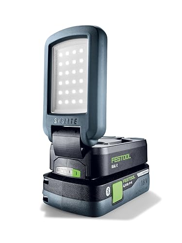 Festool Akku Arbeitsleuchte 18V Syslite KAL C mit 24 LEDs - Helligkeit 3-stufig 300/600/1200 Lumen von Festool